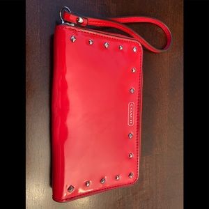 Coach Red Wallet